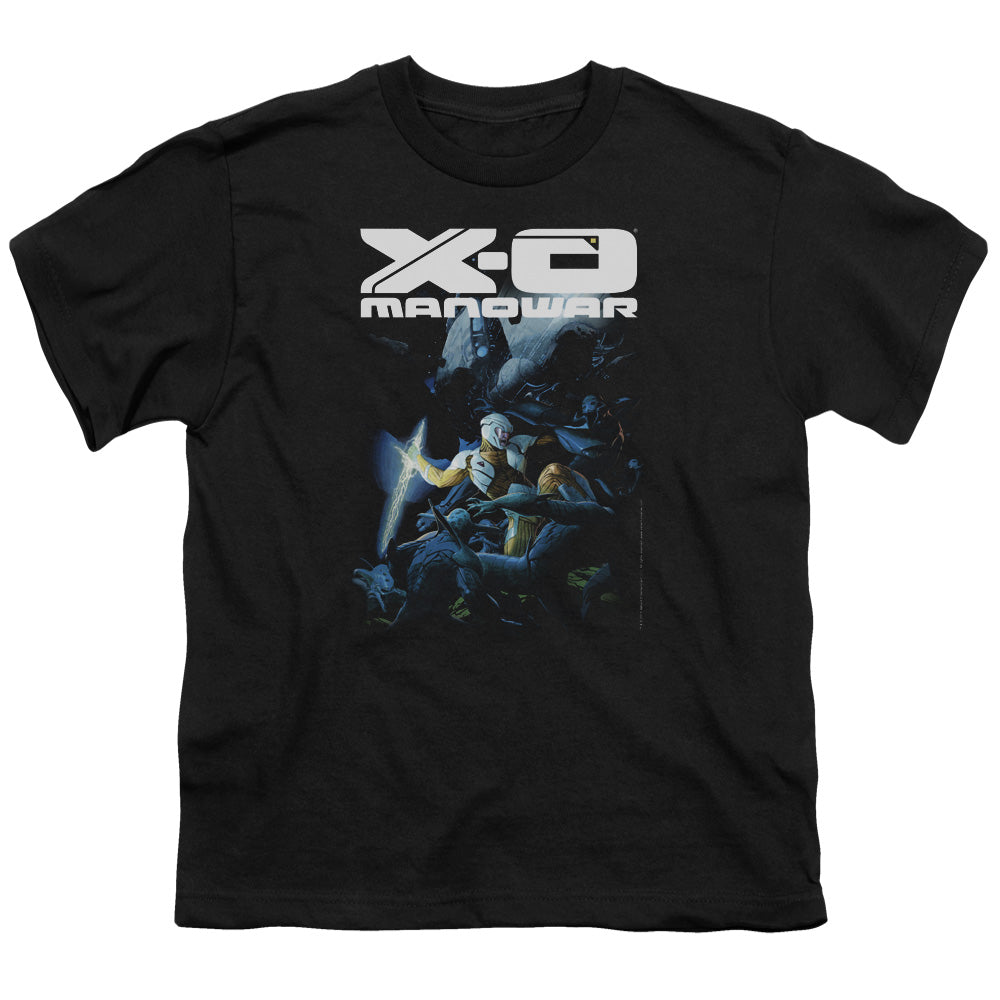 Xo Manowar By The Sword Kids Youth T Shirt 