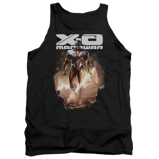 Xo Manowar Lightning Sword Mens Tank Top Shirt Black