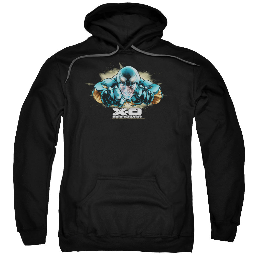 Xo Manowar Xo Fly Mens Hoodie Black