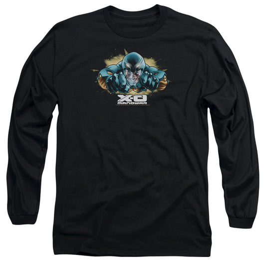 Xo Manowar Xo Fly Mens Long Sleeve Shirt Black