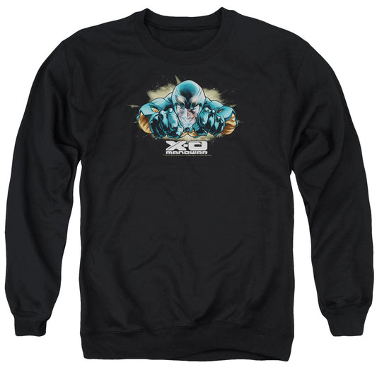 Xo Manowar Xo Fly Mens Crewneck Sweatshirt Black