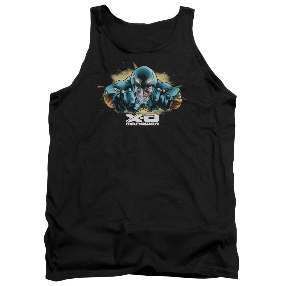 Xo Manowar Xo Fly Mens Tank Top Shirt Black