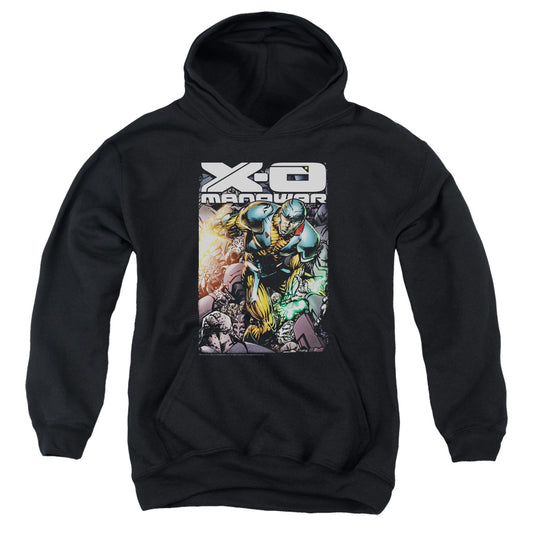 Xo Manowar Pit Kids Youth Hoodie Black