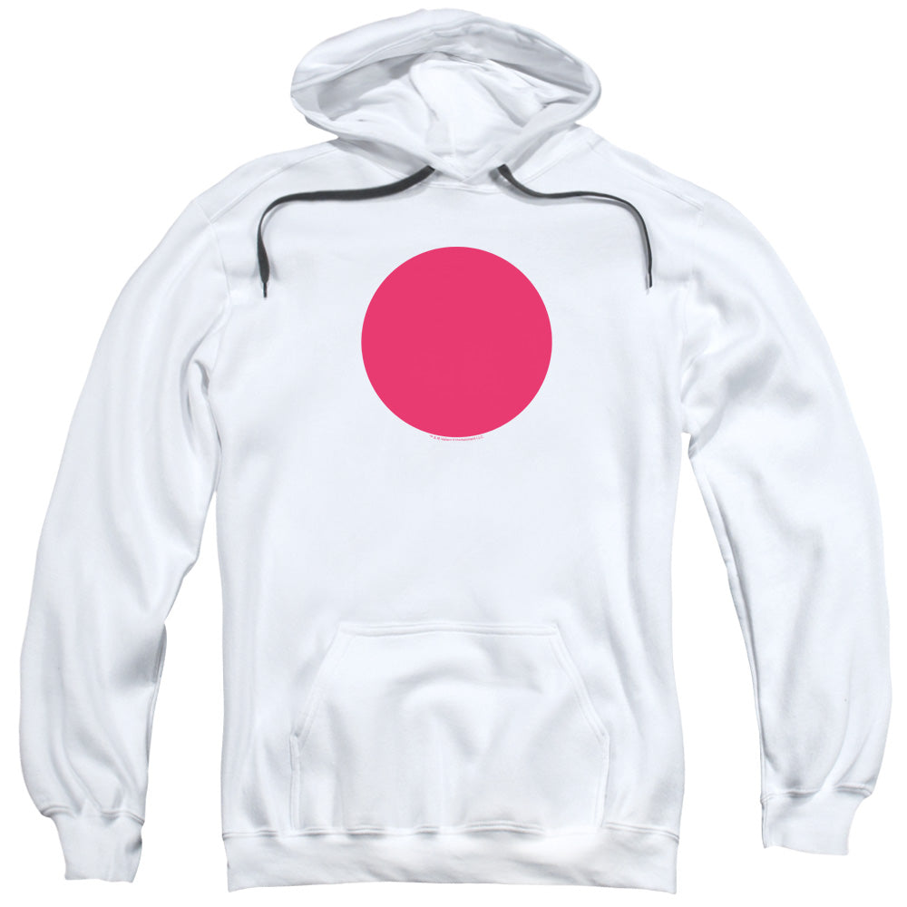 Bloodshot Spot Mens Hoodie White