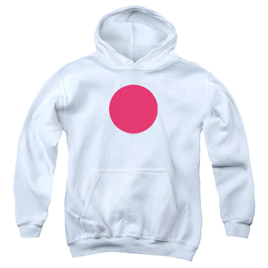 Bloodshot Spot Kids Youth Hoodie White