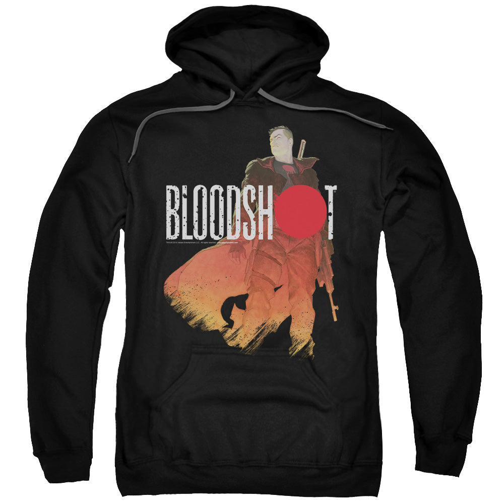 Bloodshot Taking Aim Mens Hoodie Black