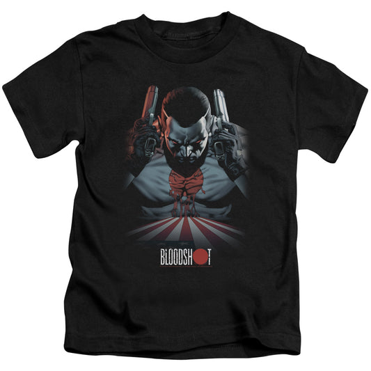 Bloodshot Blood Lines Juvenile Kids Youth T Shirt Black