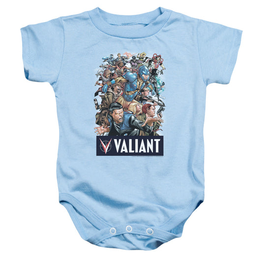 Valiant 25th Group Infant Baby Snapsuit Light Blue