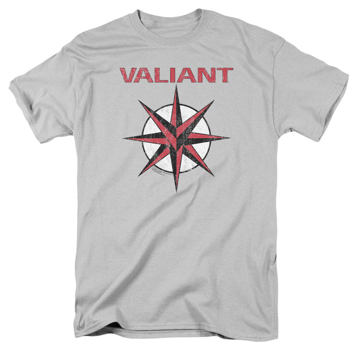 Valiant Comics Vintage Valiant Comics Mens T Shirt Silver