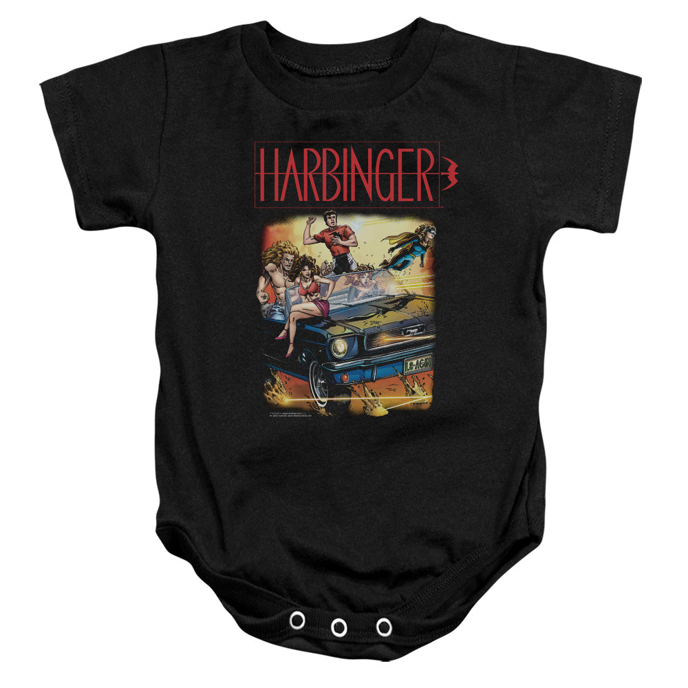 Harbinger Vintage Harbinger Infant Baby Snapsuit Black