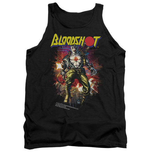 Bloodshot Vintage Bloodshot Mens Tank Top Shirt Black