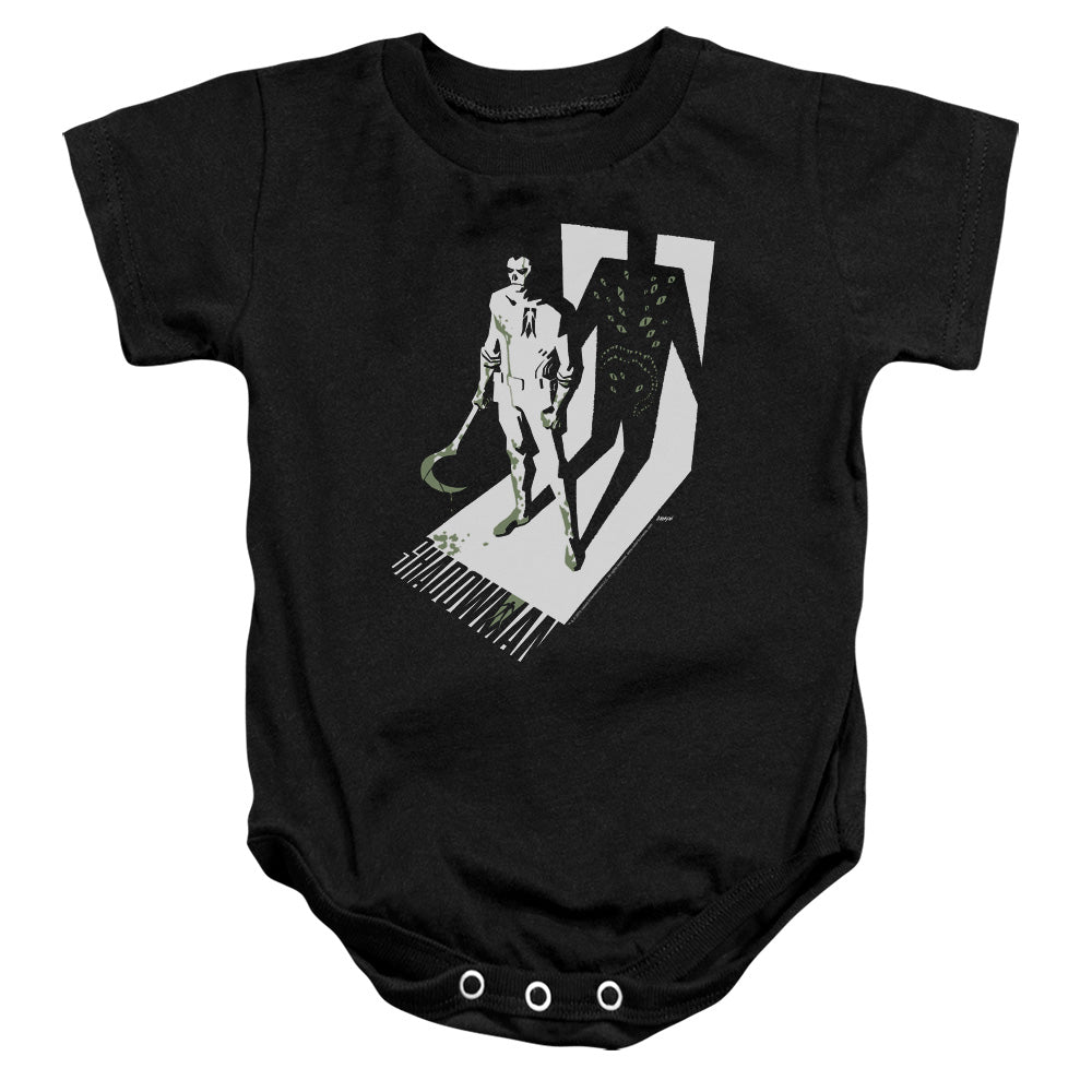 Shadowman Grim Shadow Infant Baby Snapsuit Black