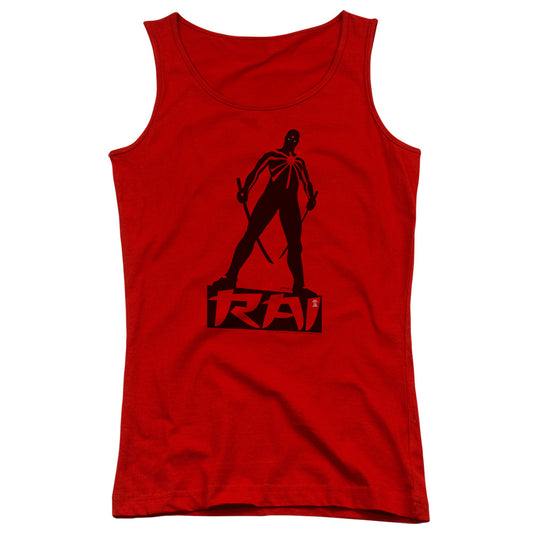 Rai Silhouette Womens Tank Top Shirt Red