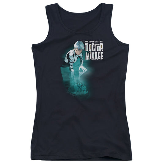 Doctor Mirage Crossing Over Womens Tank Top Shirt Black