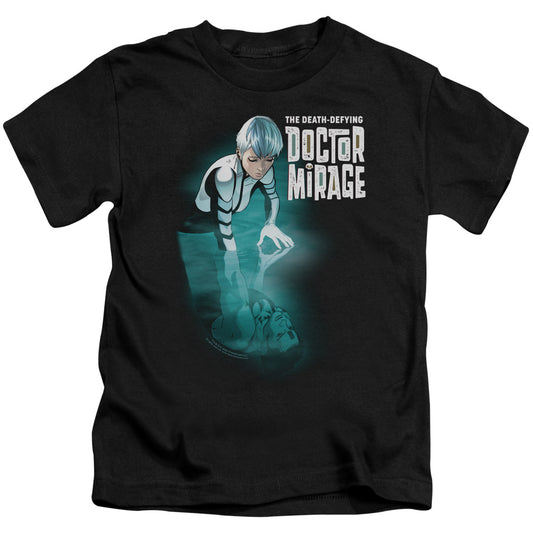 Doctor Mirage Crossing Over Juvenile Kids Youth T Shirt Black