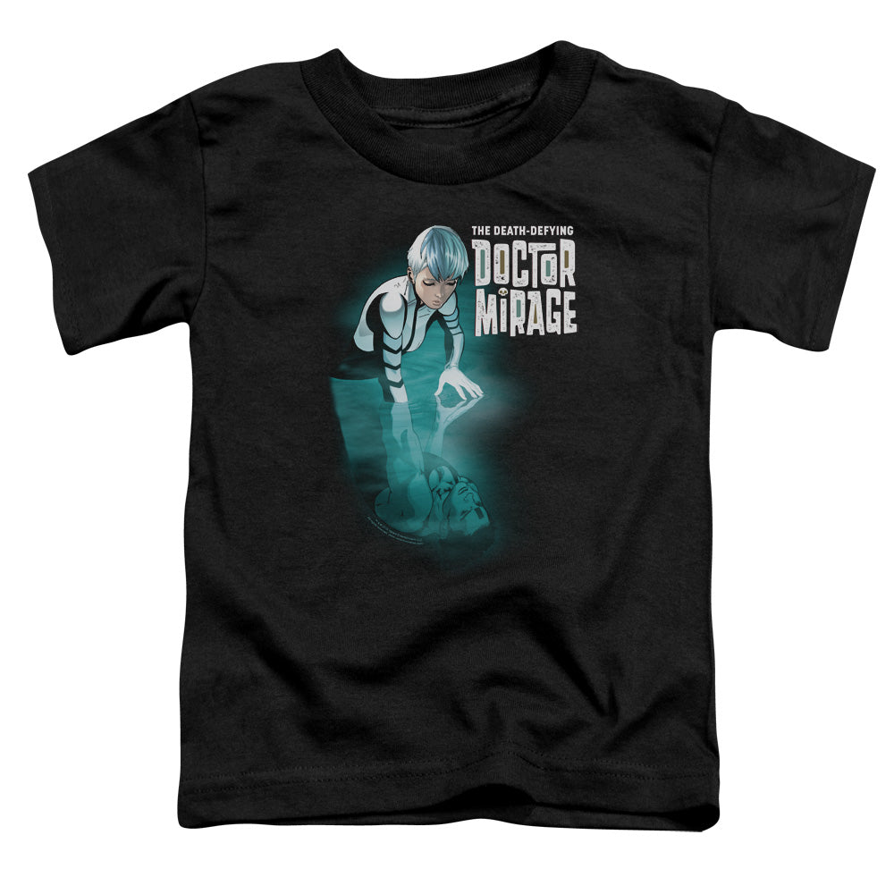 Doctor Mirage Crossing Over Toddler Kids Youth T Shirt Black