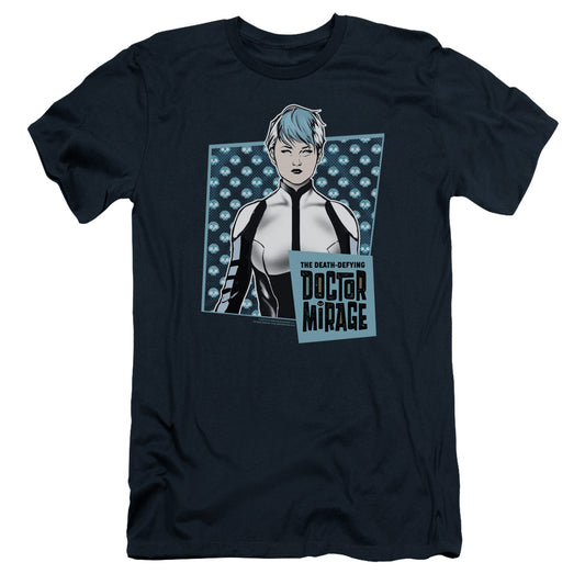 Doctor Mirage Good Doctor Slim Fit Mens T Shirt Navy Blue