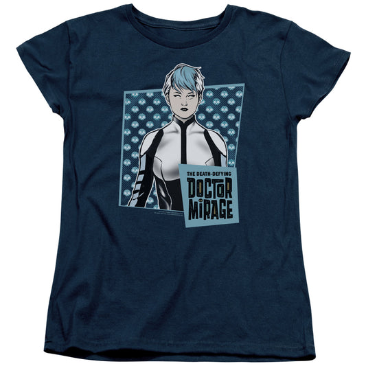 Doctor Mirage Good Doctor Womens T Shirt Navy Blue