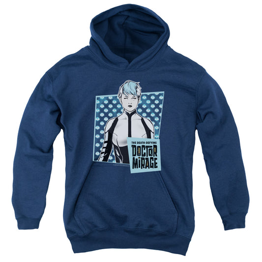 Doctor Mirage Good Doctor Kids Youth Hoodie Navy Blue