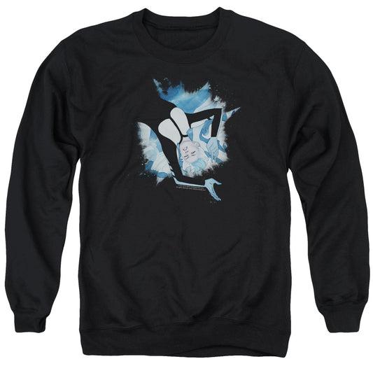 Doctor Mirage Mirage Burst Mens Crewneck Sweatshirt Black