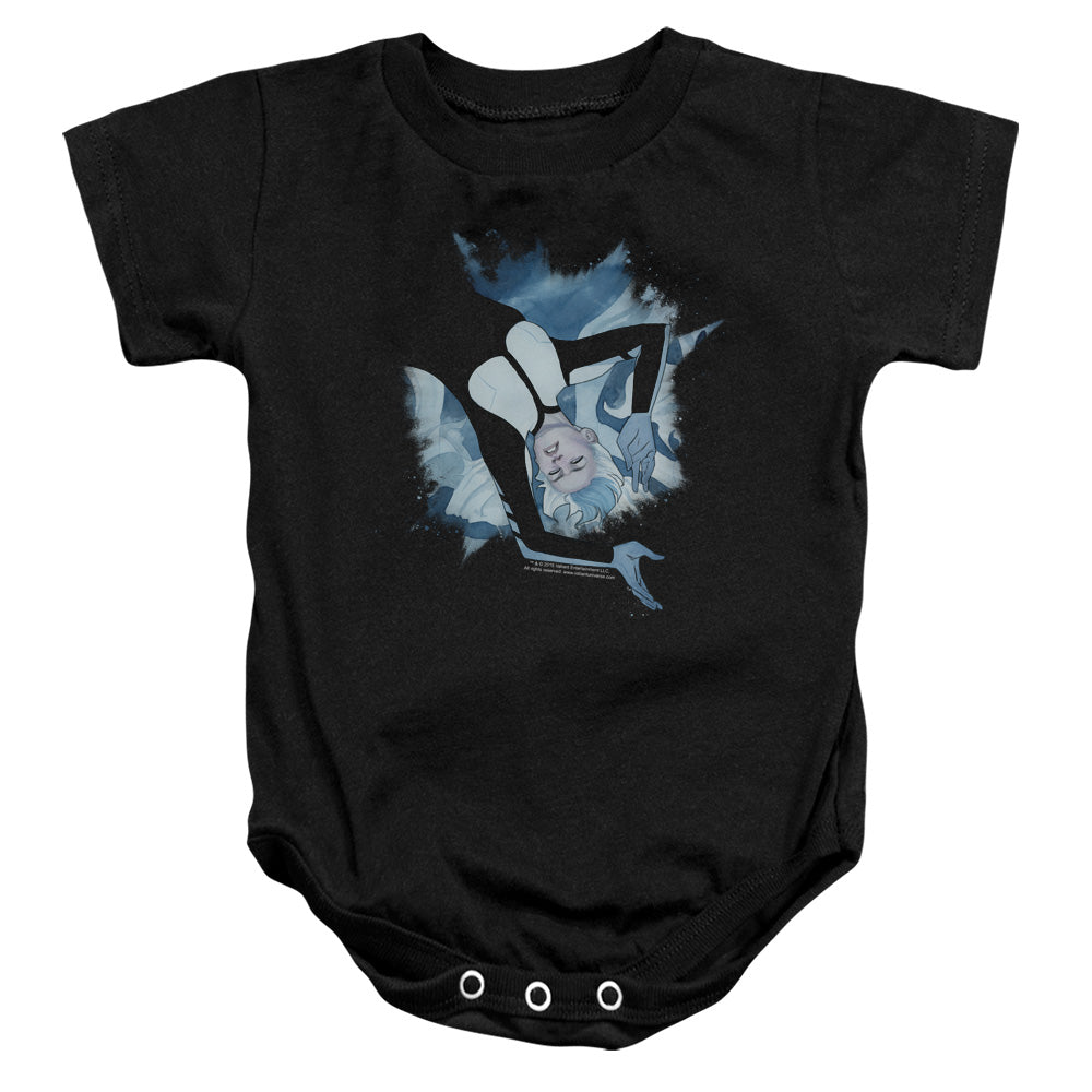 Doctor Mirage Mirage Burst Infant Baby Snapsuit Black