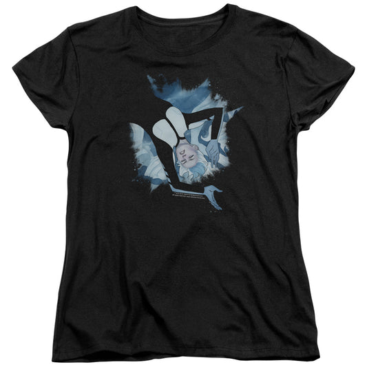 Doctor Mirage Mirage Burst Womens T Shirt Black