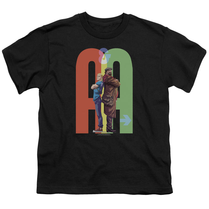 Archer & Armstrong Back To Bak Kids Youth T Shirt Black