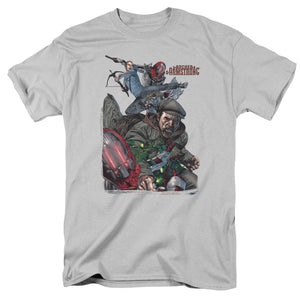 Archer & Armstrong Bottle ash Mens T Shirt Silver