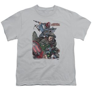 Archer & Armstrong Bottle ash Kids Youth T Shirt Silver