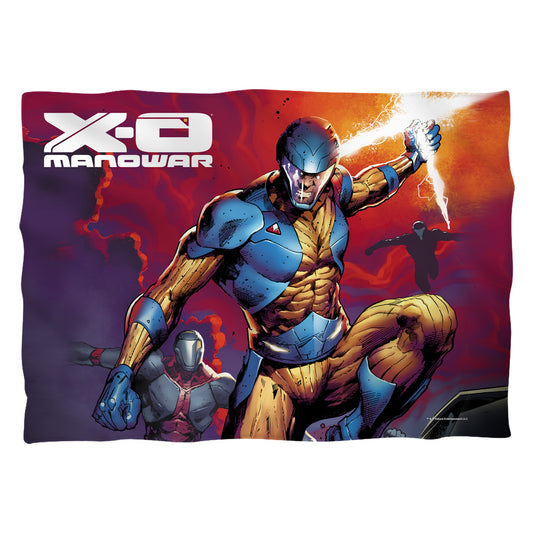 X O Manowar Sword Of Light Pillow Case