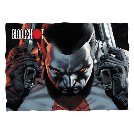 Valiant Bloodshot Guns Drawn Pillow Case