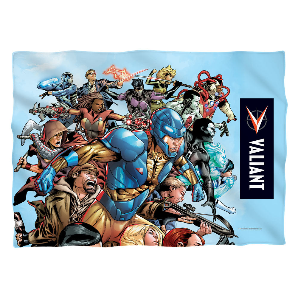 Valiant Group Attack Pillow Case