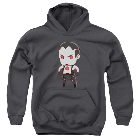 Bloodshot Chibi Kids Youth Hoodie Charcoal