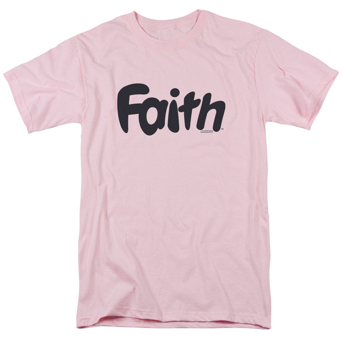 Valiant Comics Faith Logo Mens T Shirt Pink