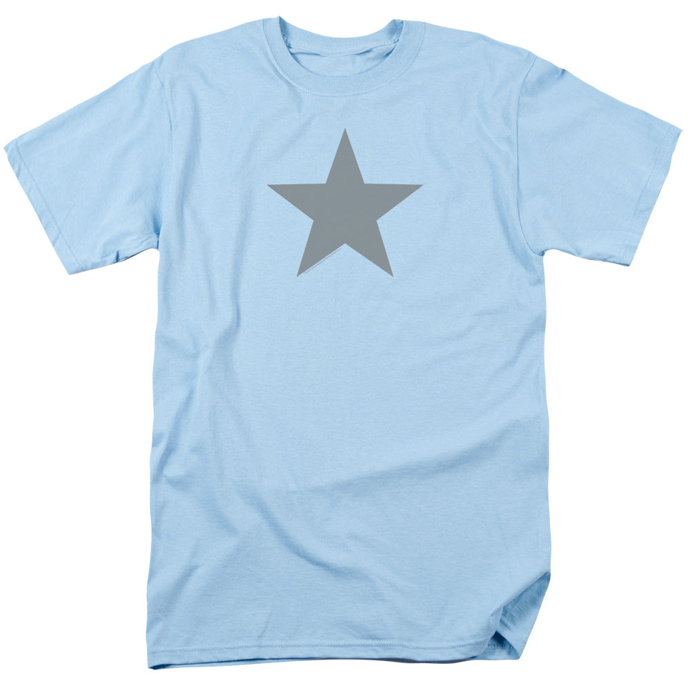 Valiant Archers Star Mens T Shirt Light Blue