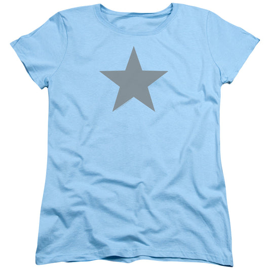 Valiant Archers Star Womens T Shirt Light Blue