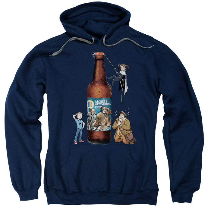 Archer & Armstrong Ale Mens Hoodie Navy Blue