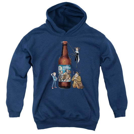 Archer & Armstrong Ale Kids Youth Hoodie Navy Blue