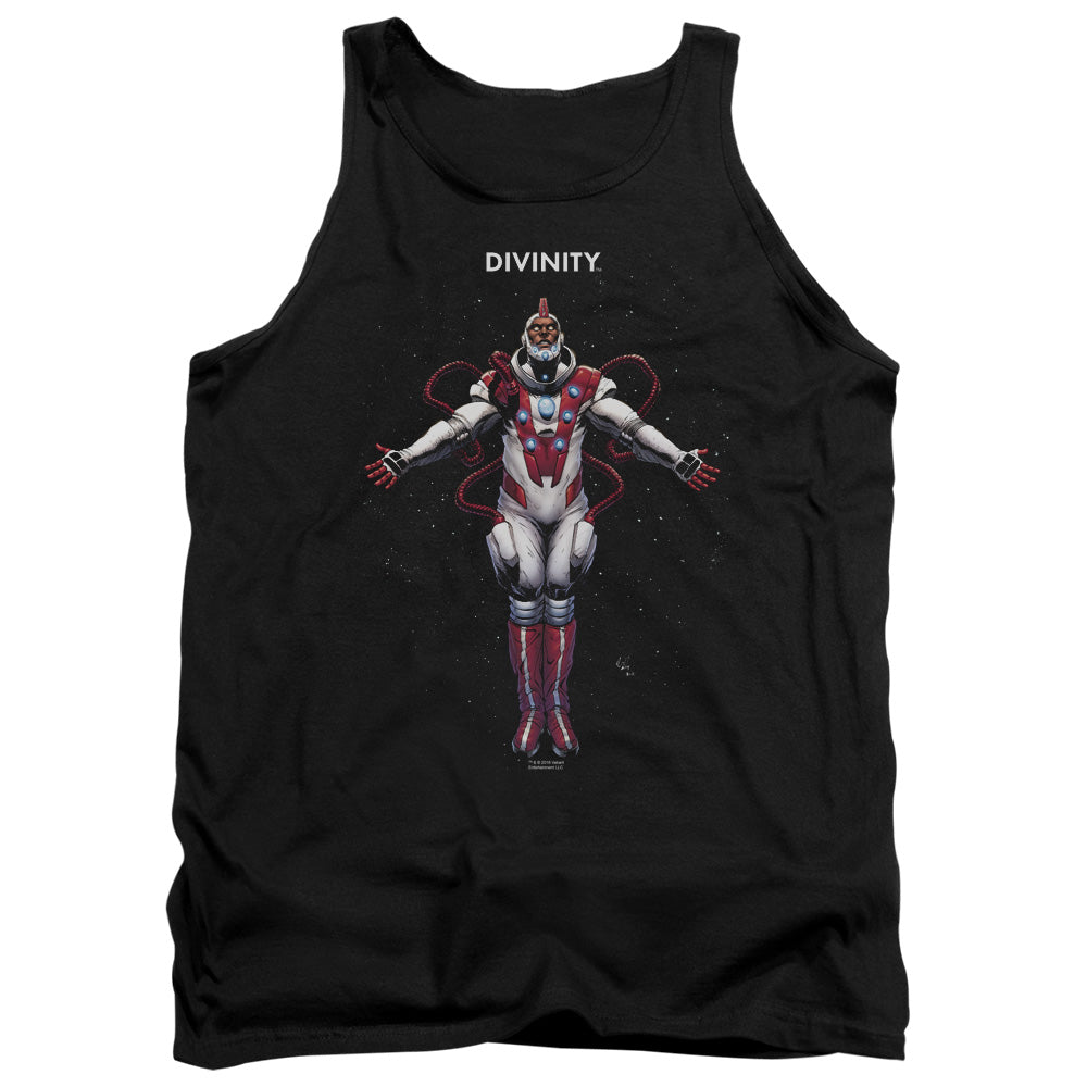 Valiant Divinity Space Mens Tank Top Shirt Black