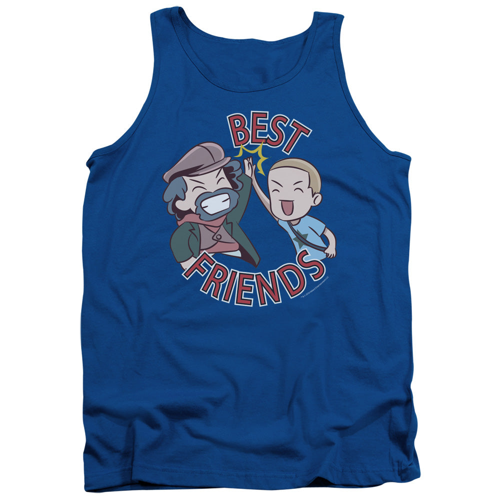 Valiantbest Friends Emoji Mens Tank Top Shirt Royal Blue