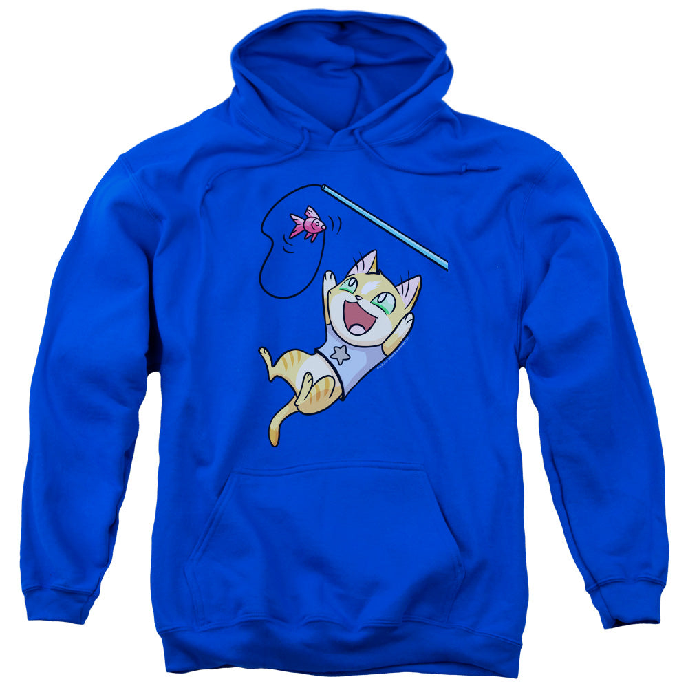 Valiant Comics Archer Cat Cosplay Mens Hoodie Royal Blue