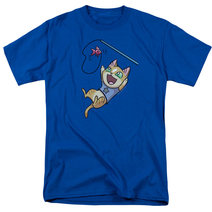 Valiant Comics Archer Cat Cosplay Mens T Shirt Royal Blue