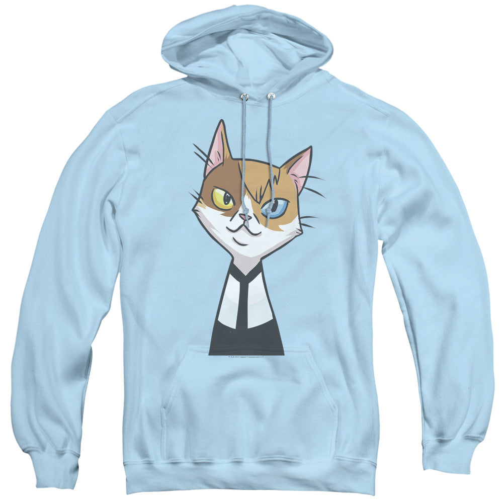 Valiant Comics Doctor Mirage Cat Cosplay Mens Hoodie Light Blue