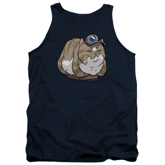 Valiant Comics Torque Cat Cosplay Mens Tank Top Shirt Navy Blue