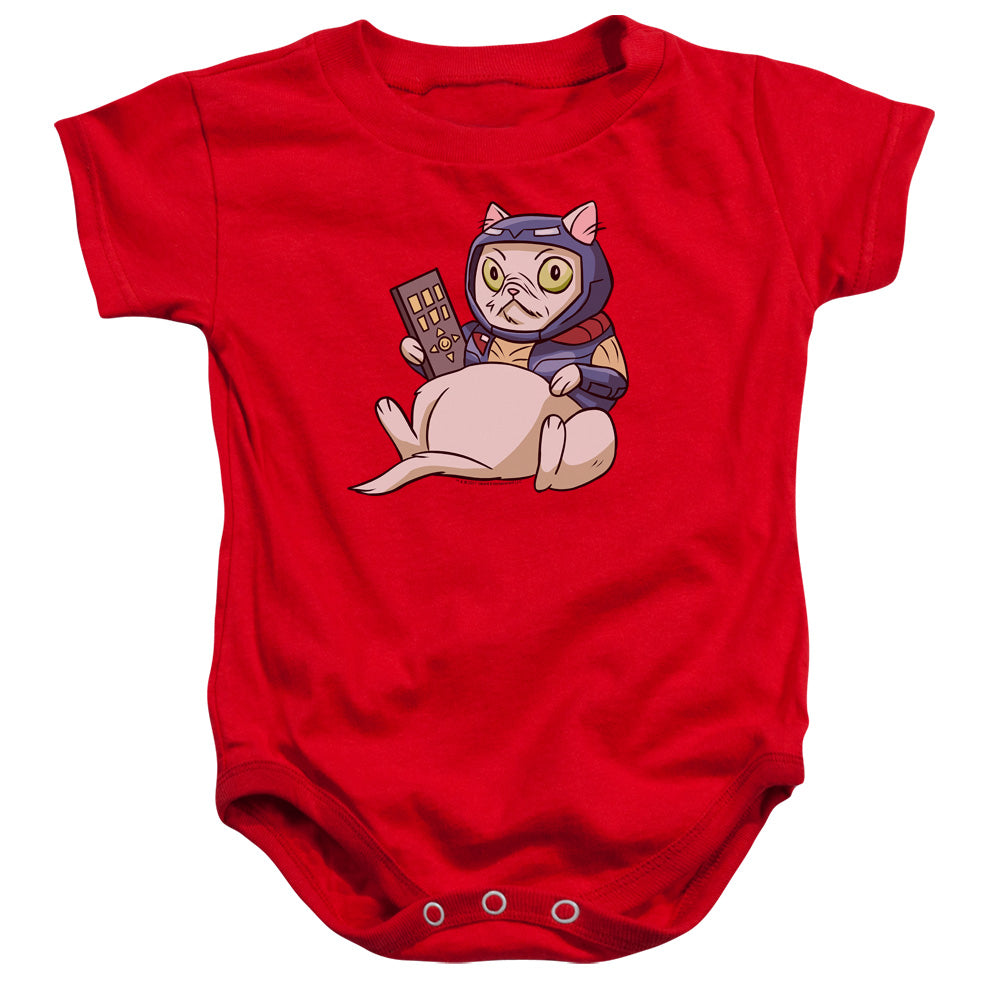 Valiant Comics Xo Manowar Cat Cosplay Infant Baby Snapsuit Red