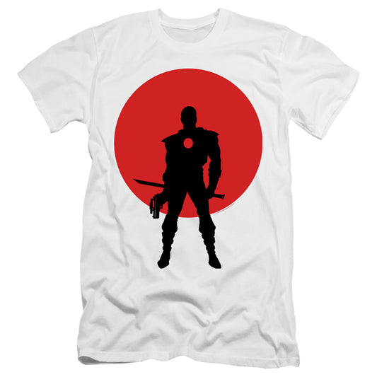 Bloodshot Icon Slim Fit Mens T Shirt White