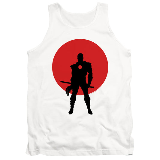 Bloodshot Icon Mens Tank Top Shirt White