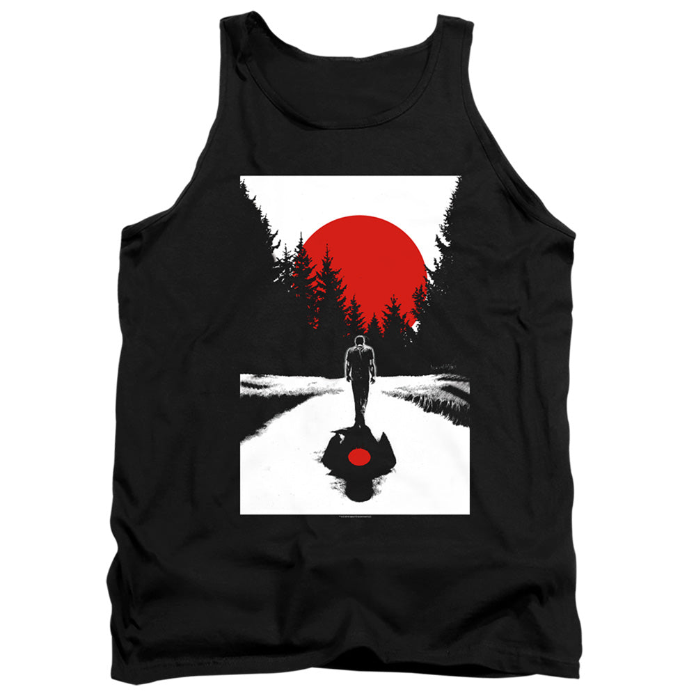 Bloodshot Woods Mens Tank Top Shirt Black