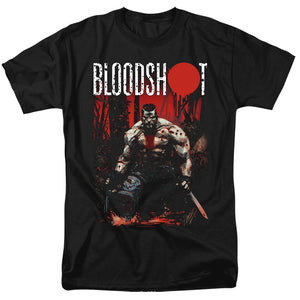 Bloodshot Welcome To The Jungle Mens T Shirt Black