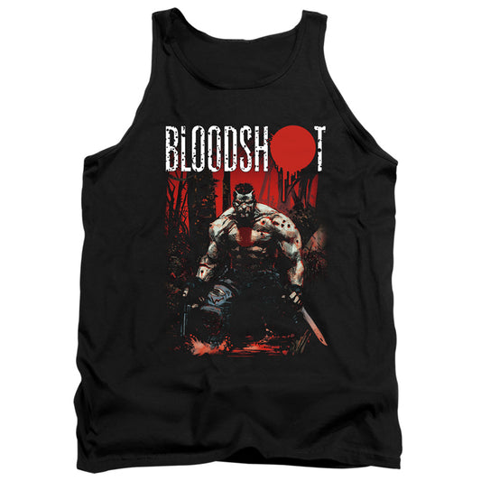 Bloodshot Welcome To The Jungle Mens Tank Top Shirt Black